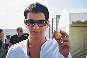 Brian Molko of Placebo